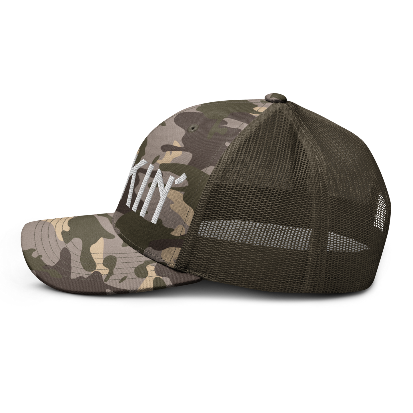 Buckin' Camo Trucker Cap