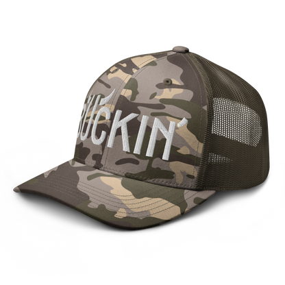 Buckin' Camo Trucker Cap