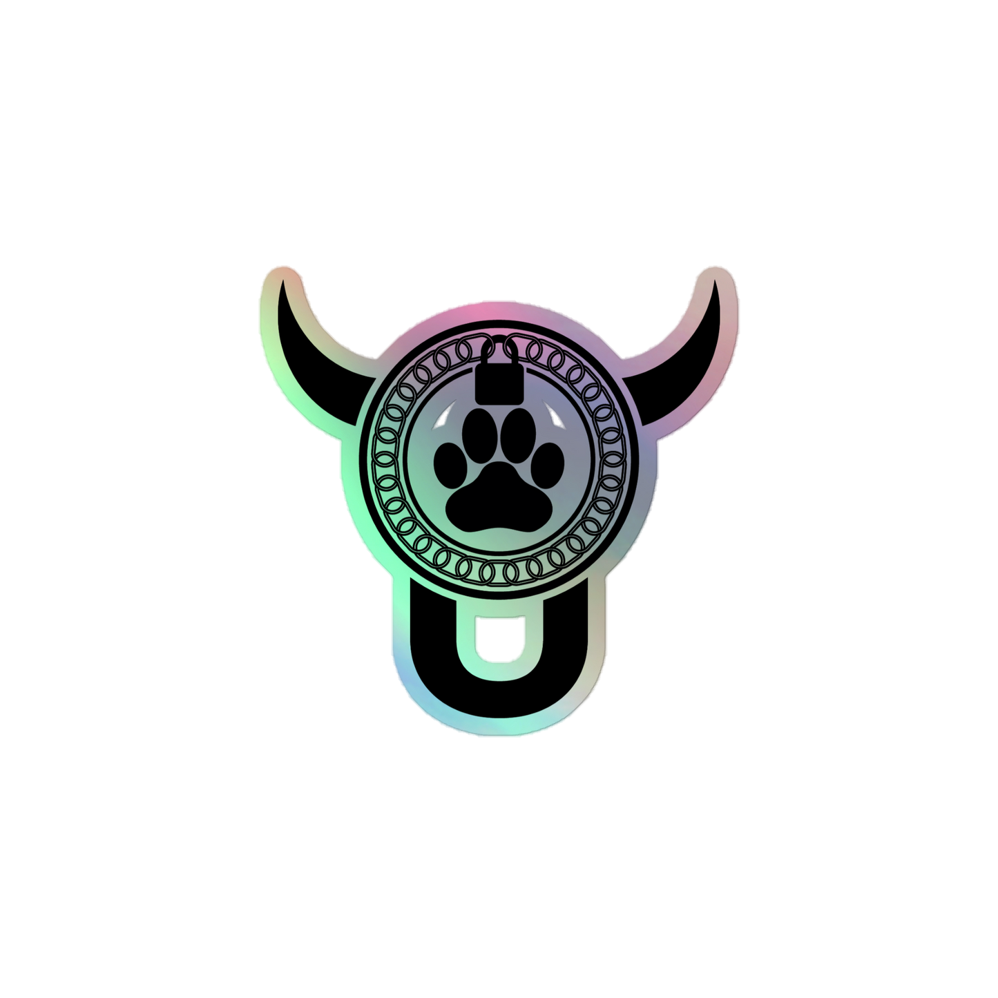 Ranch Dog Logo Holo Sticker