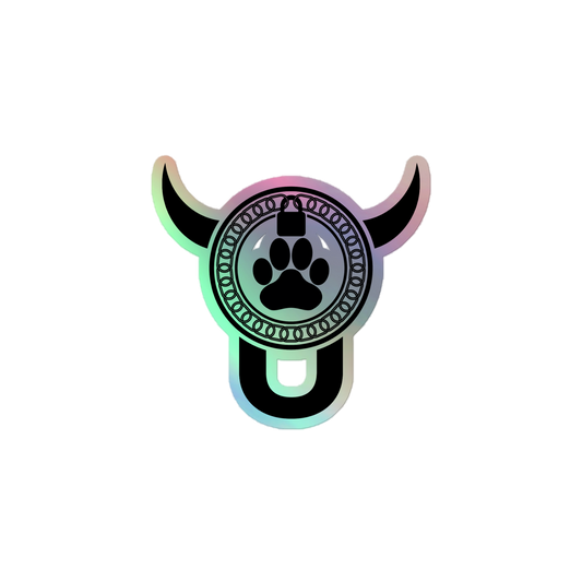 Ranch Dog Logo Holo Sticker