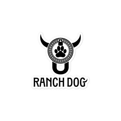 Ranch Dog Logo Sticker