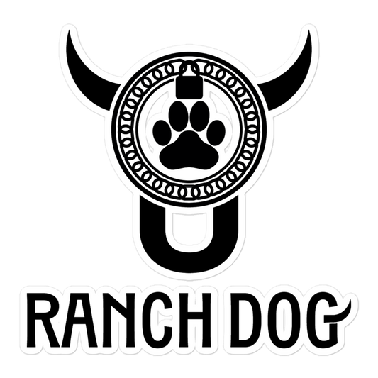 Ranch Dog Logo Sticker