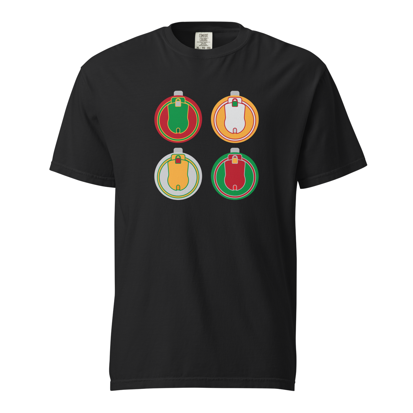 Four "Ornaments" Tee