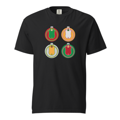 Four "Ornaments" Tee