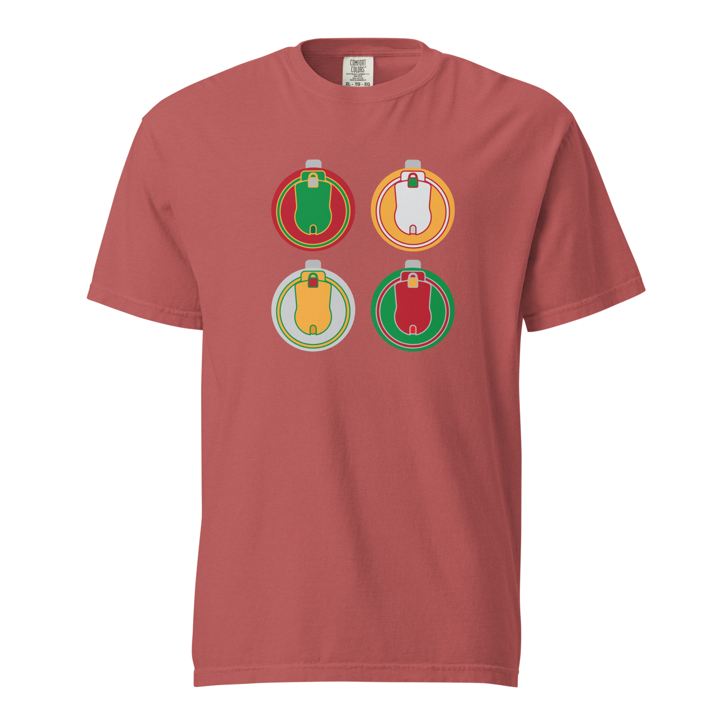 Four "Ornaments" Tee