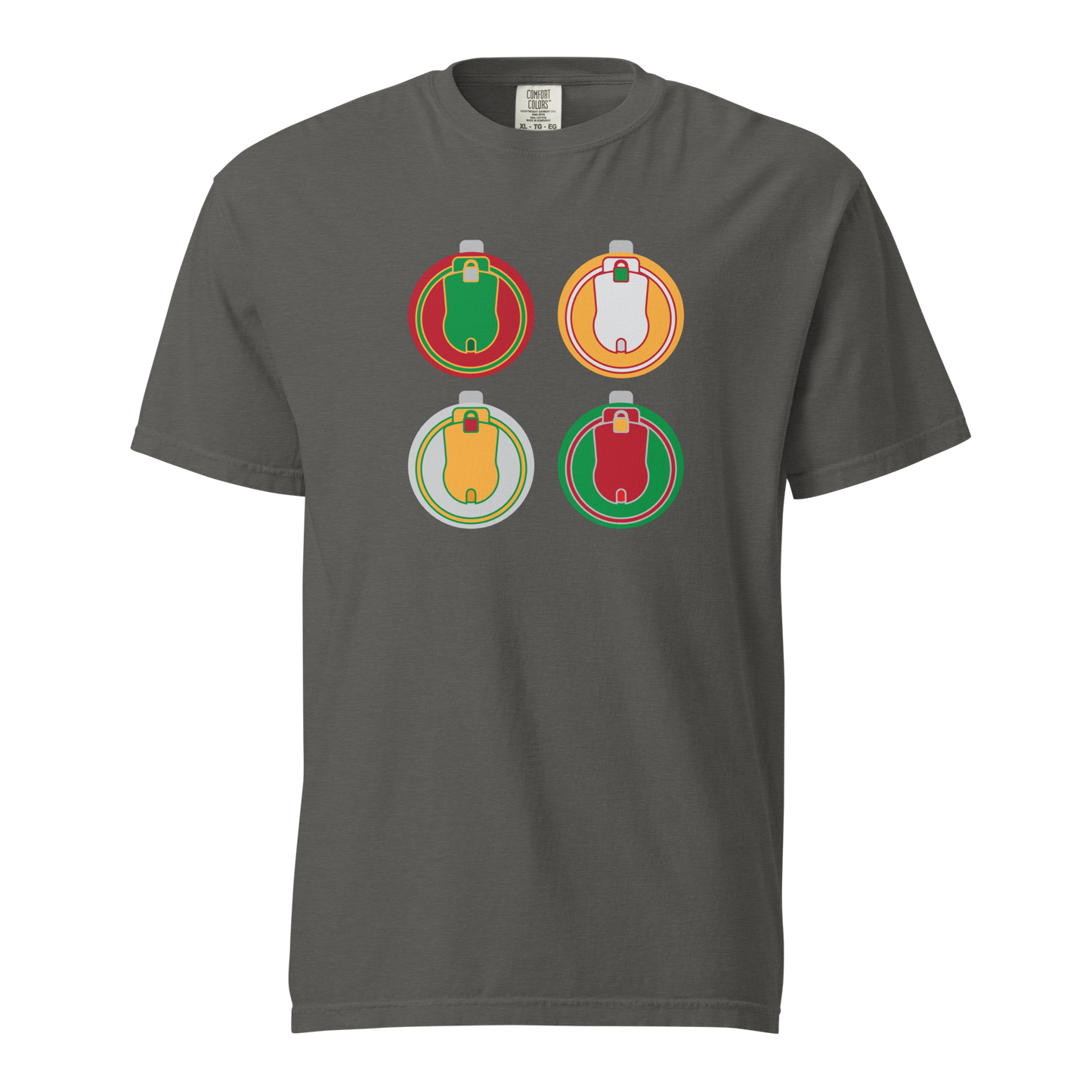 Four "Ornaments" Tee