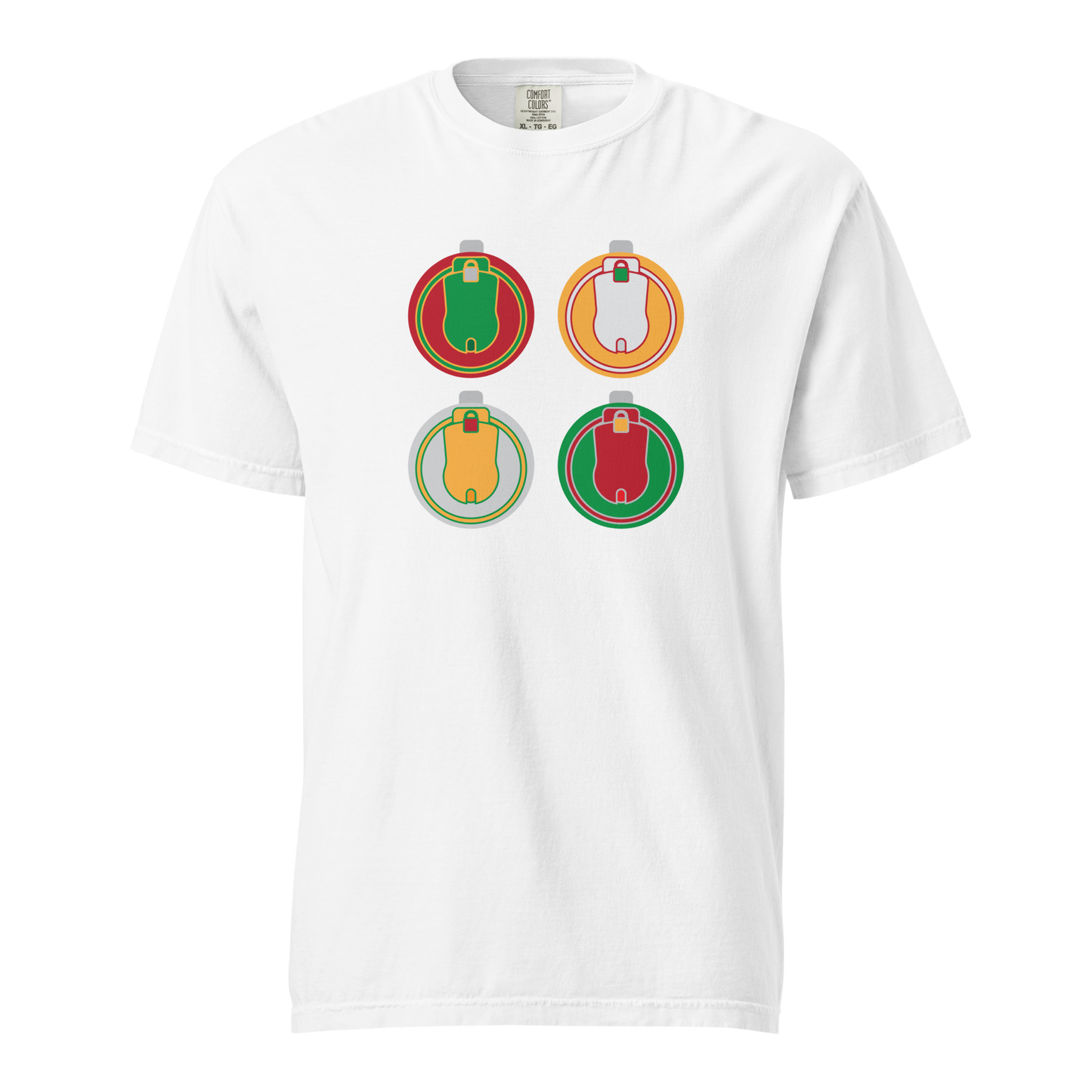 Four "Ornaments" Tee