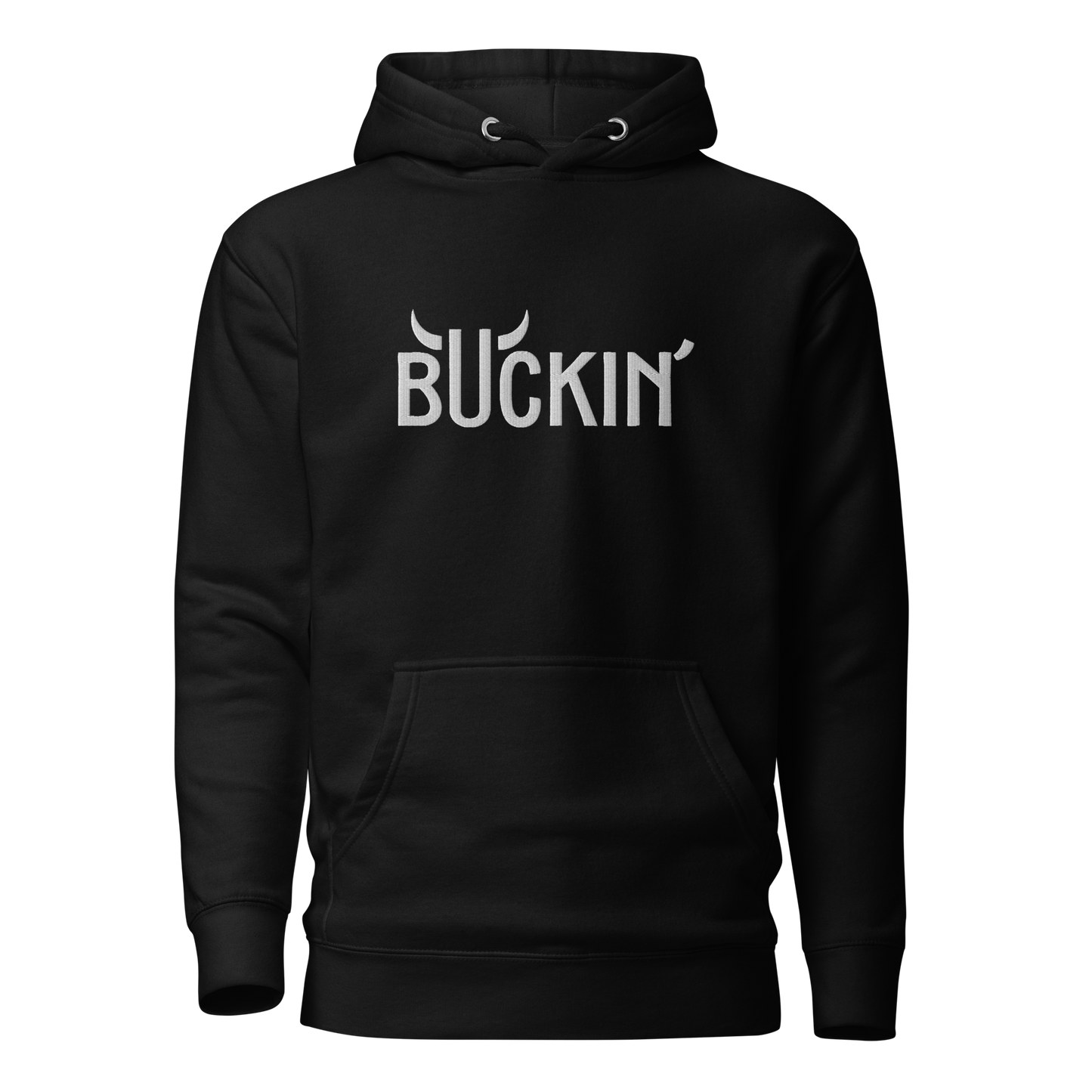 Buckin' Embroidered Hoodie